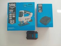 Wyrzynarka MacAllister 18 V 2 Ah + szybka ładowarka