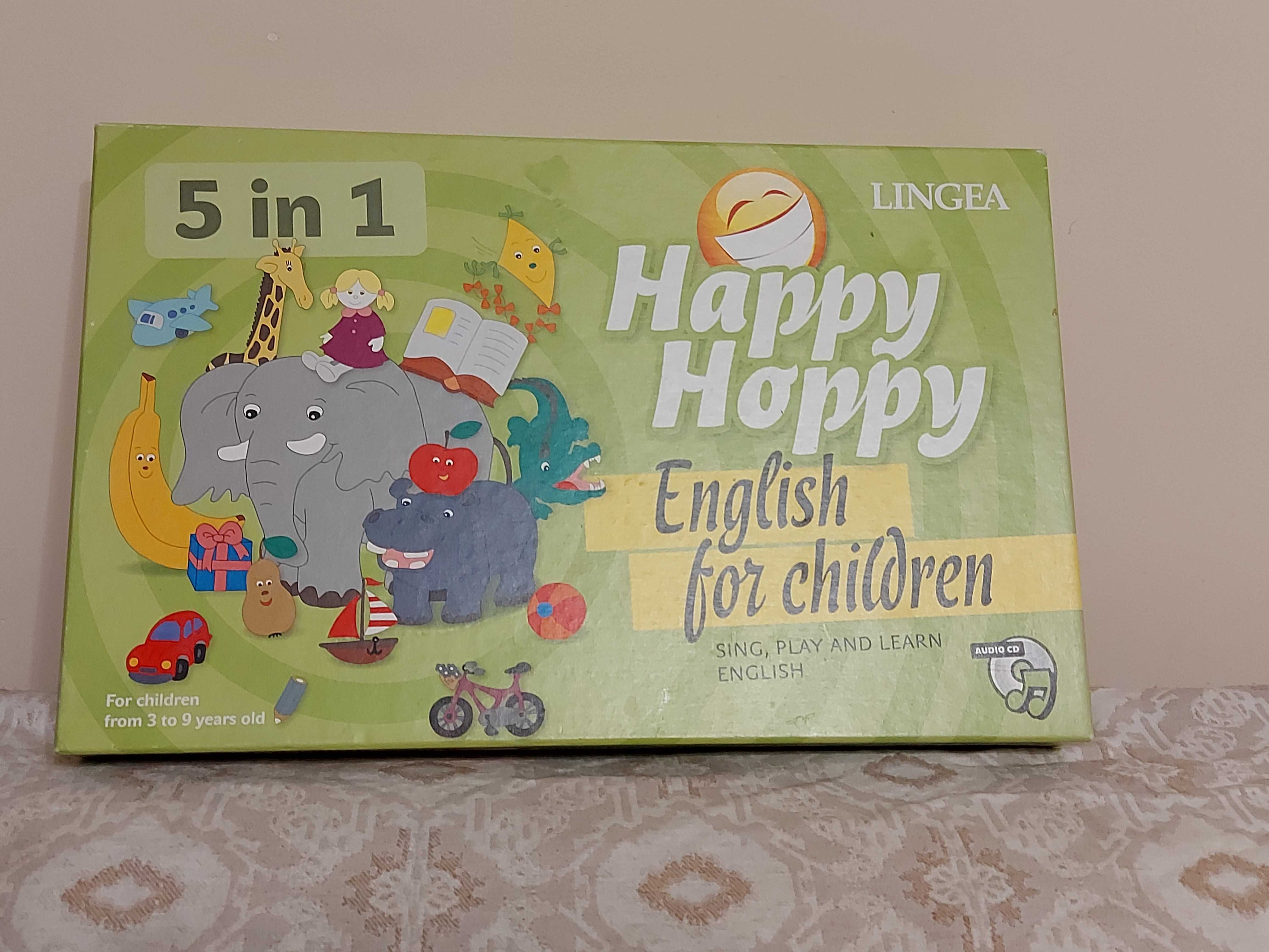 Gra HAPPY HOPPY English for children dla dzieci 3-9 lat