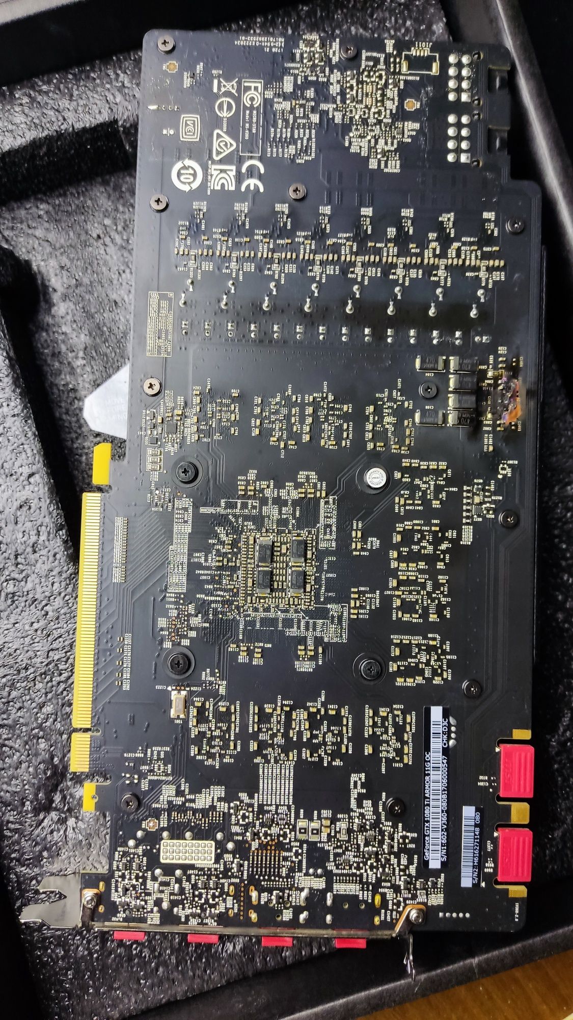 Під Ремонт MSI amror 1080ti