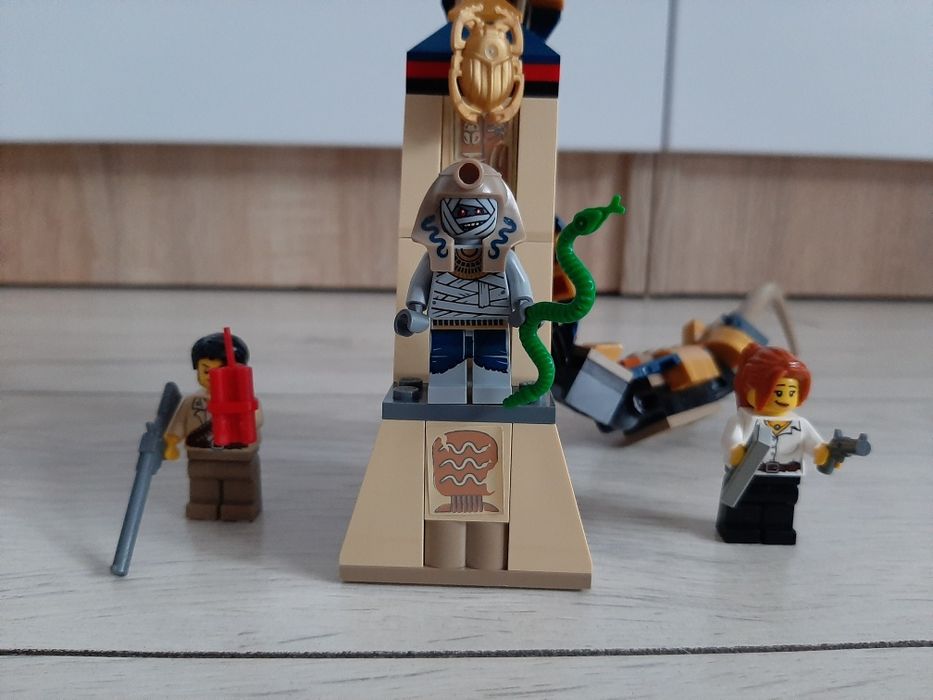 LEGO 7325 Pharaoh's Quest Cursed Cobra Statue + instrukcja
