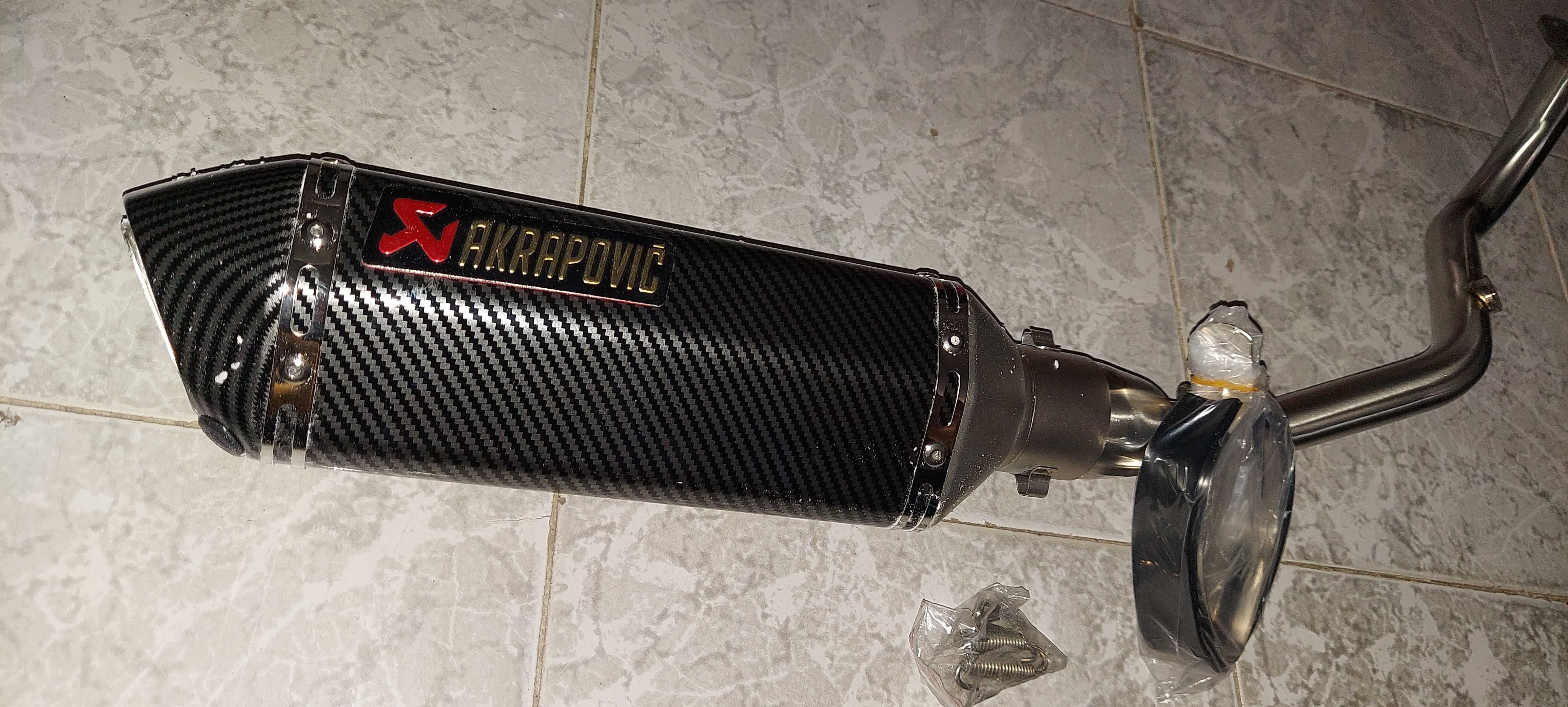 Escape Yamaha NMAX 2021 novo akrapovic