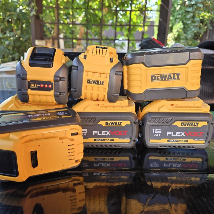 DeWALT 15Ah FlexVolt батарея, акумулятор, 10Ah/5Ah 21700 деволт