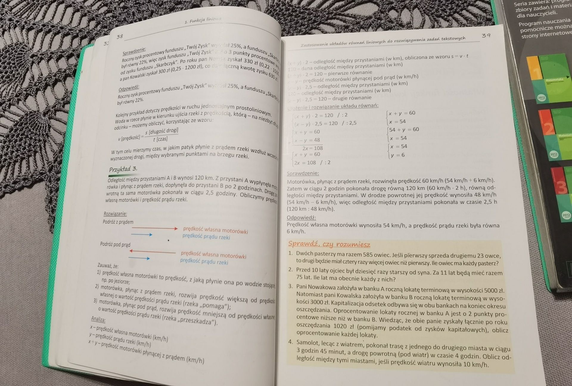 Matematyka 2 - podręcznik i zbiór zadań