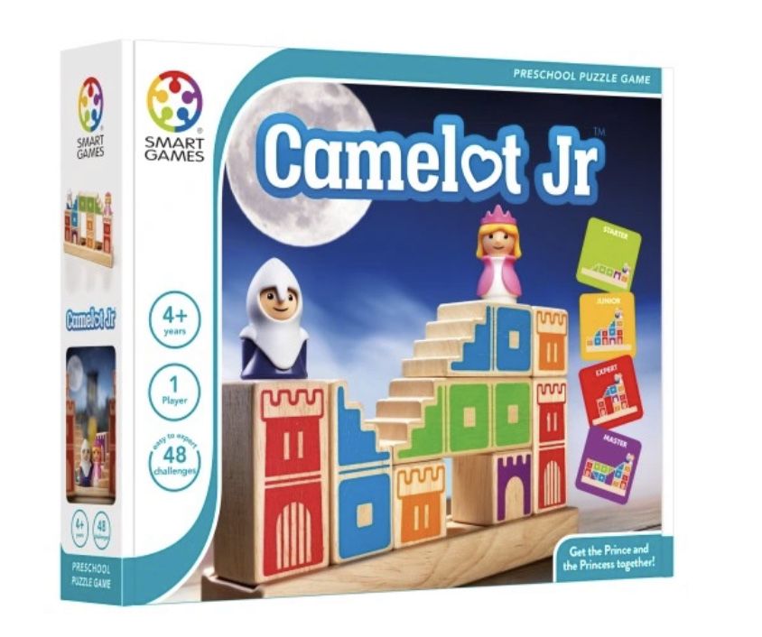 Smart Games Kamelot Jr 4+ zabawka układanka logiczna edukacyjna