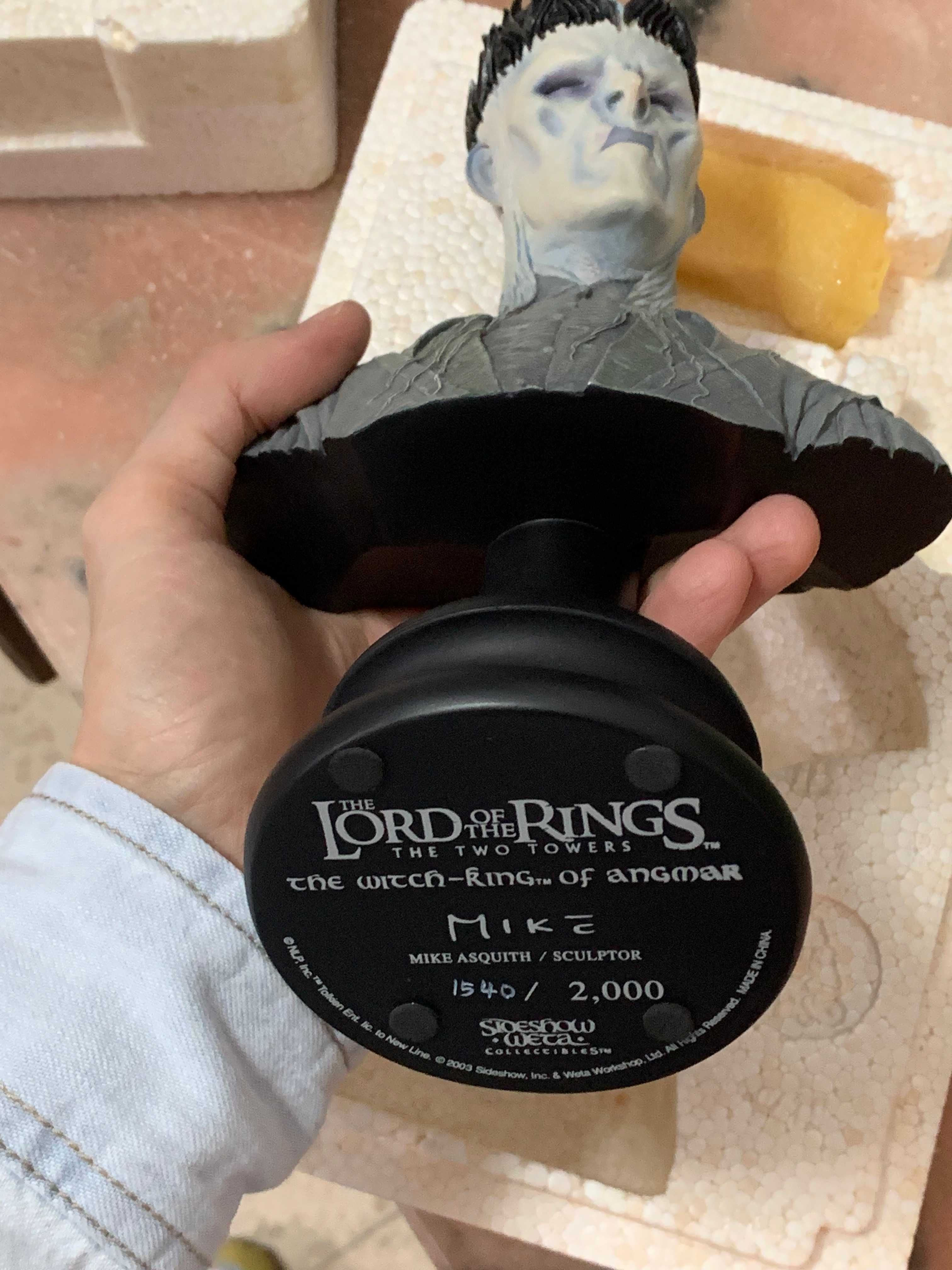 Senhor dos Anéis Lord of the Rings Witchking Sideshow Weta