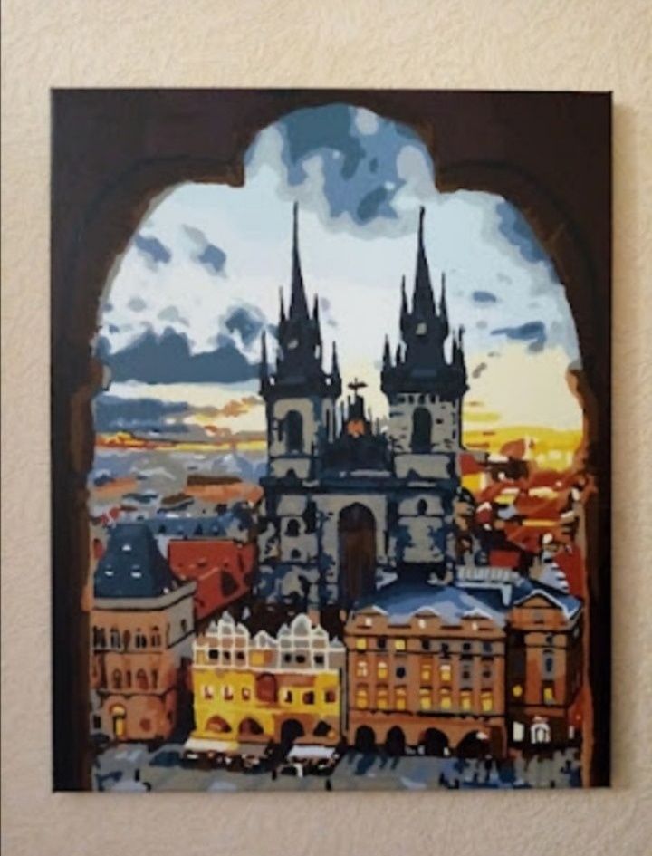 "Злата Прага" картина по номерах