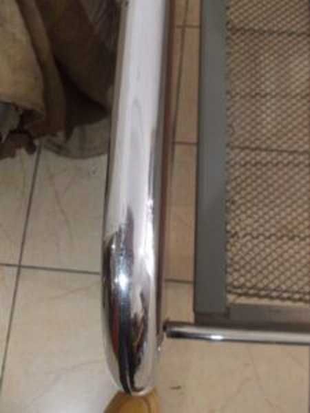 Kanapa / Sofa chrom – Bauhaus Art Deco Modernizm chromy w super stanie