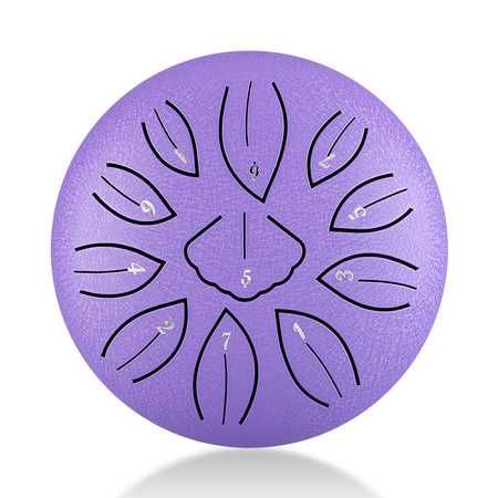 Tongue drum Hluru TWG11-6 lavender steeldrum 6" 11 tonów Tank Drum