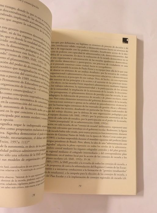 Educación, democracia y emancipación