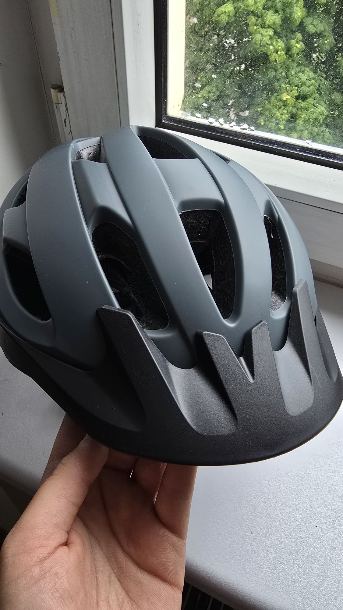 Kask rowerowy ze światełkiem XLC regulowany 53-60cm