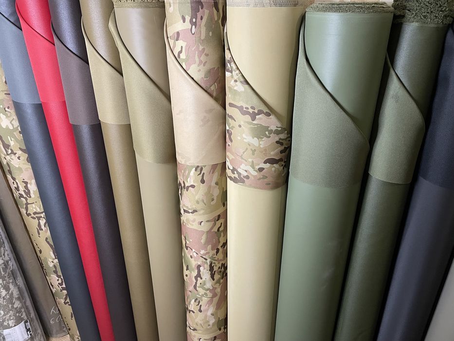 Ткань оксфорд 600д пвх олива хаки пиксель