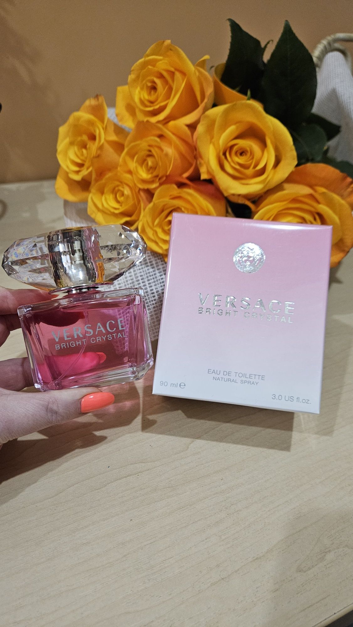 ДУХИ ПАРФУМ жіночий Versace BRIGHT CRYSTAL 90 ml