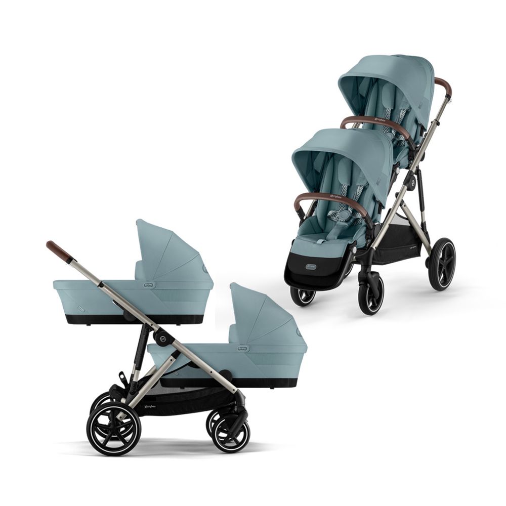 Коляска 2 в 1 Cybex GAZELLE S для двійні