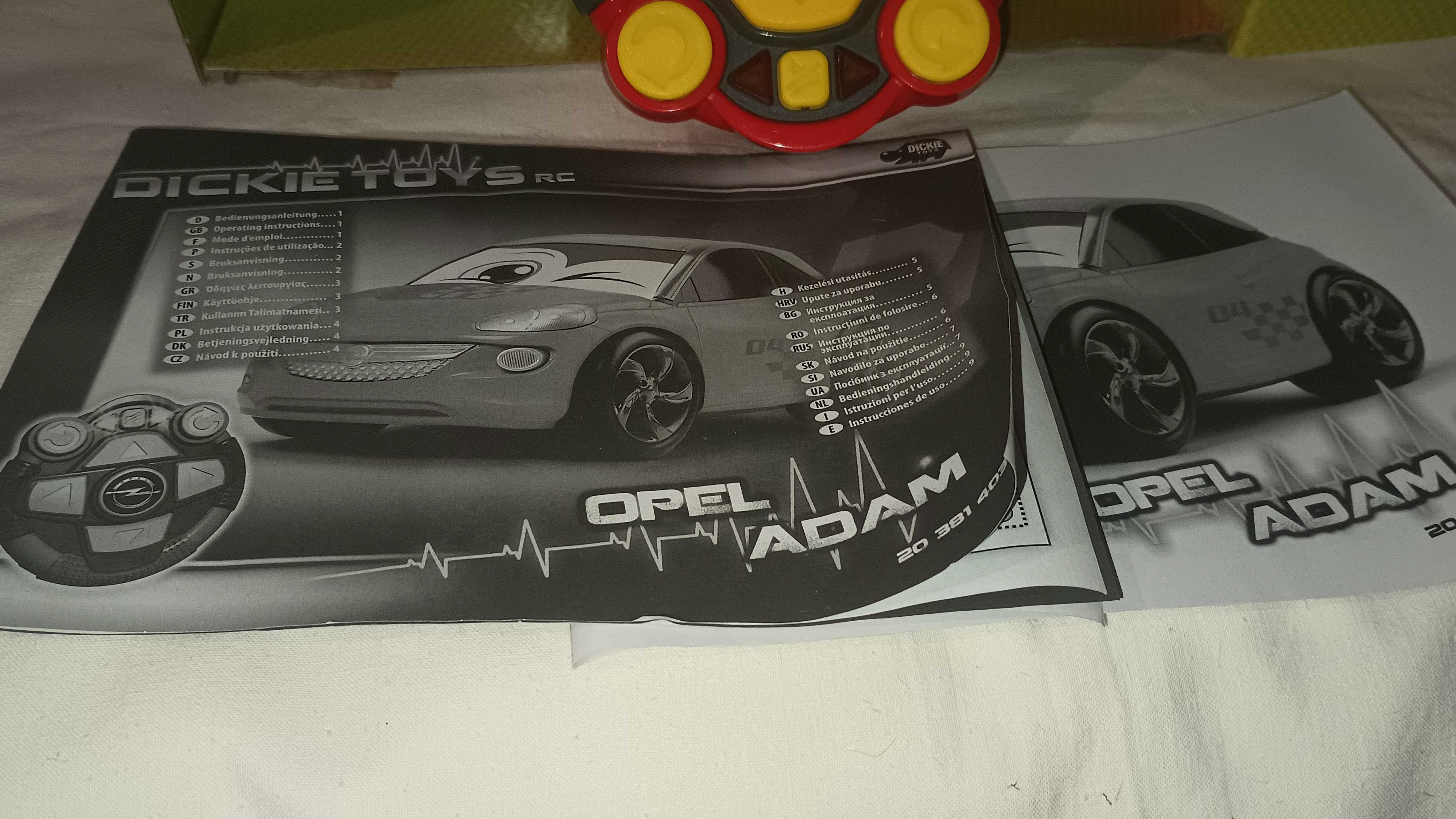 Auto RC HAPPY OPEL ADAM - Dickie Toys Germany 26,5 cm Okazja