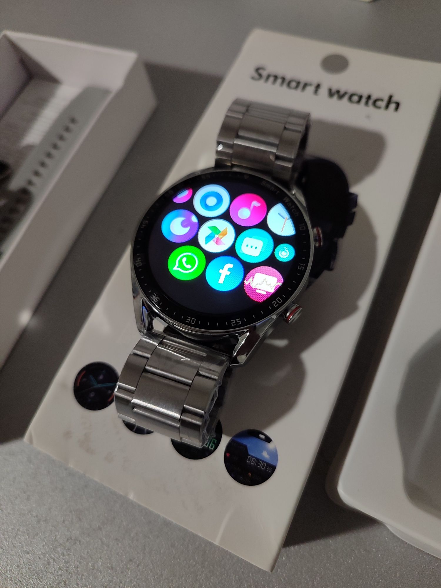 Nowy męski Smartwatch zegarek bluetooth branzoletka