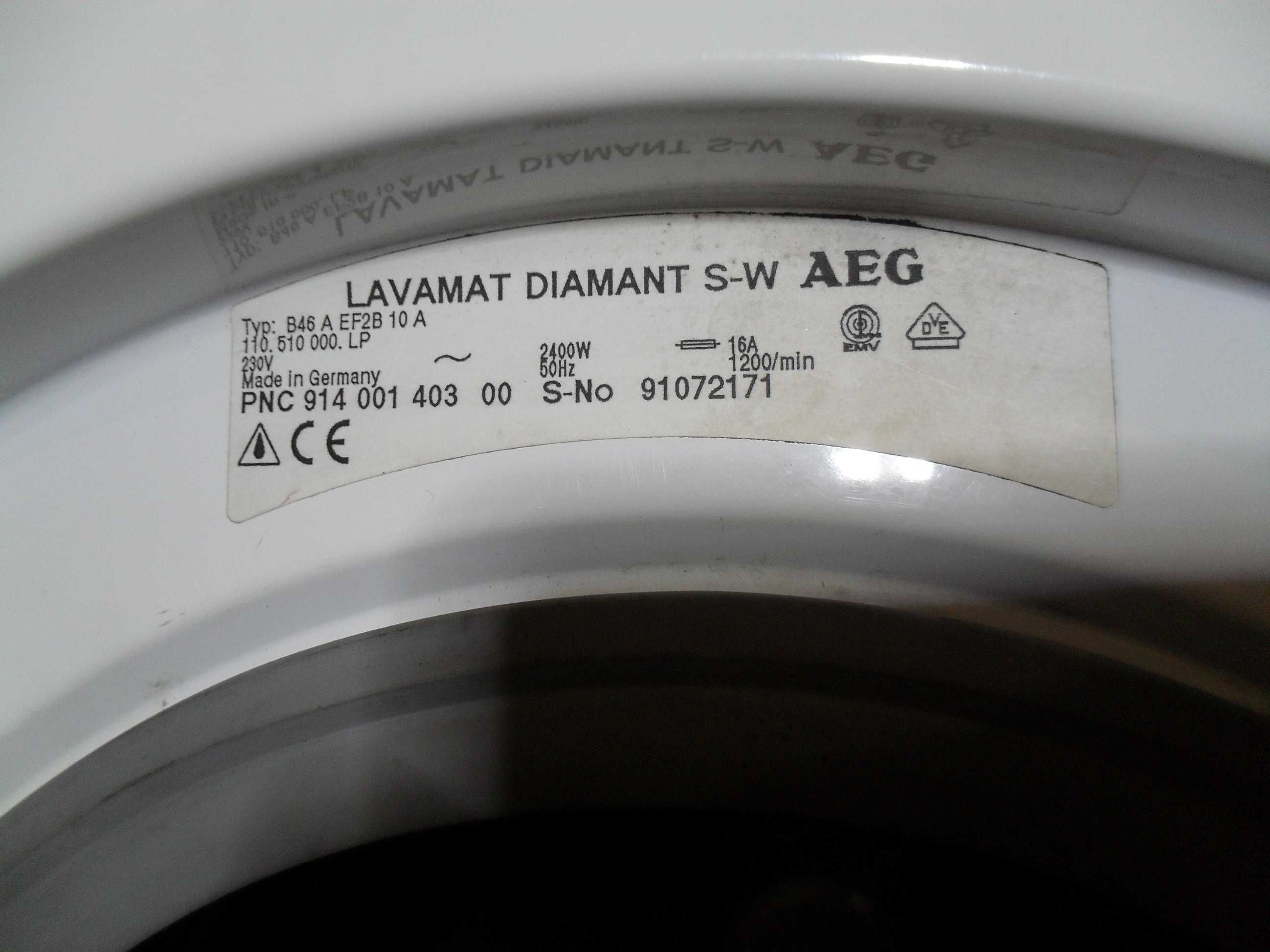 Стиральная машина AEG LAVAMAT DIAMANT S-W