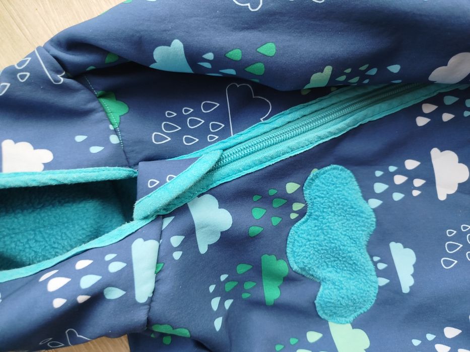 Kombinezon softshell 12-18 miesięcy rozmiar 80/86