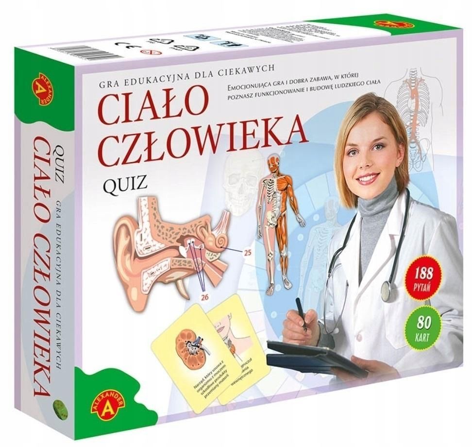 Ciało Człowieka. Quiz Big Alex, Alexander