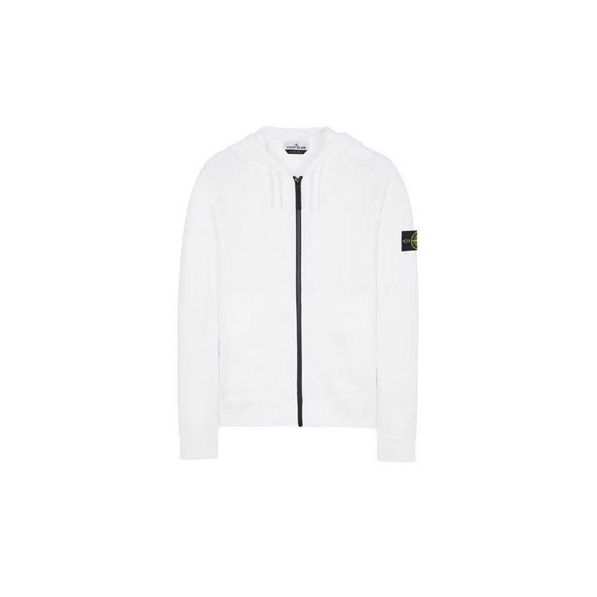 Худі STONE ISLAND 64220 (64251) Zip Hooded Sweatshirt White