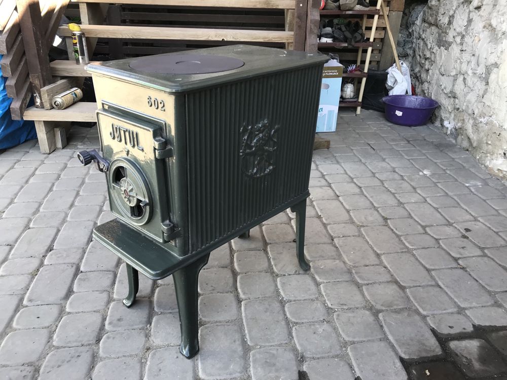 Чугунная печь камин буржуйка Jotul 602 ( Норвегия)