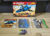 Kompletny zestaw klocków Lego Ninjago 70668 burzowy myśliwiec Jaya