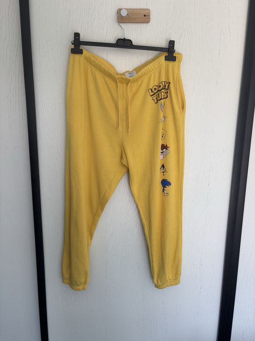 Zolte spodnie dres baelniane disney uniwersalne