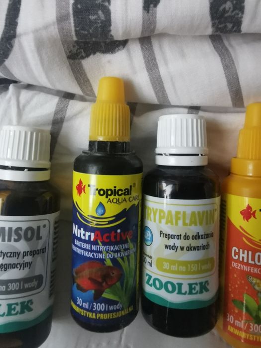 Preparaty do akwarium
