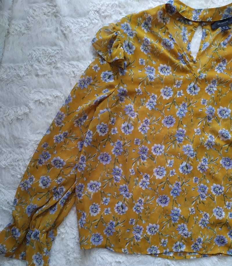 Bluzka PRIMARK z chokerem, r. XL (42)