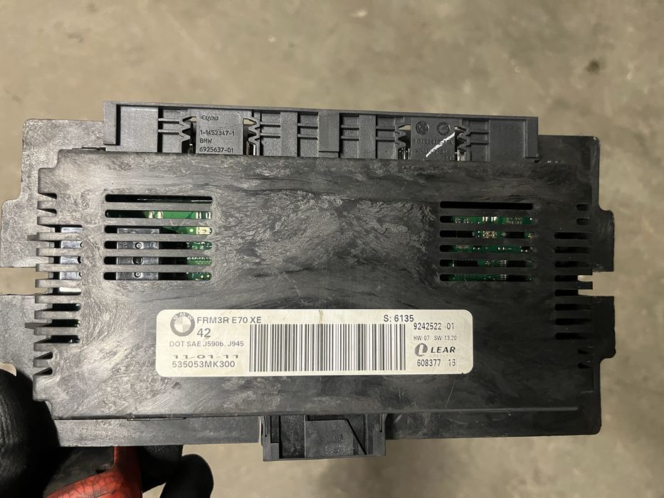 Modul sterownik swiatel FRM3 bmw e70 x5 XE e71 x6
