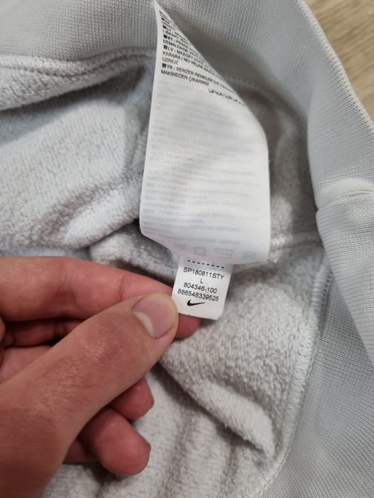 Худі nike nsw на флісі, ОРИГІНАЛ! (Air, small logo)