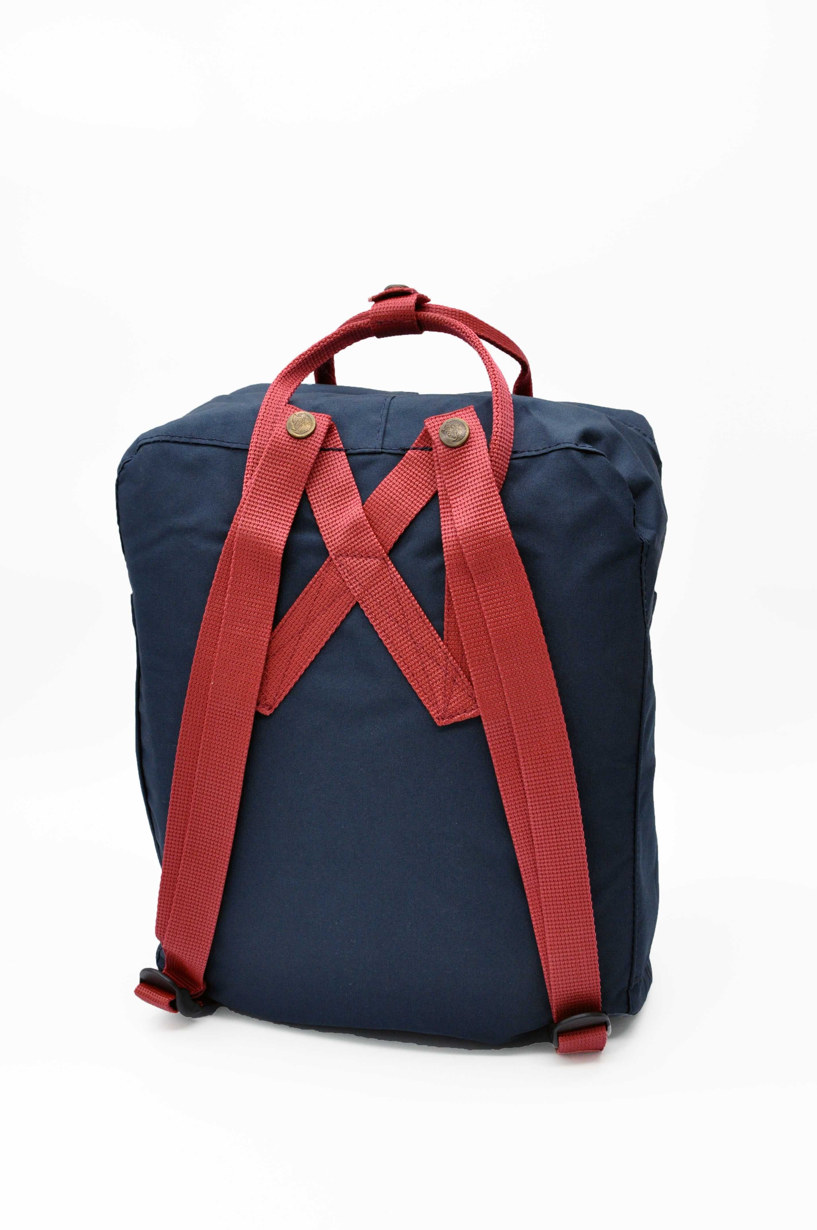 Plecak Fjallraven Kanken 16L kolor Navy Blue / Red