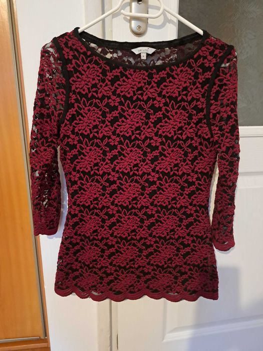 Koronkowa bluzka Per Una roz. XS/małe S