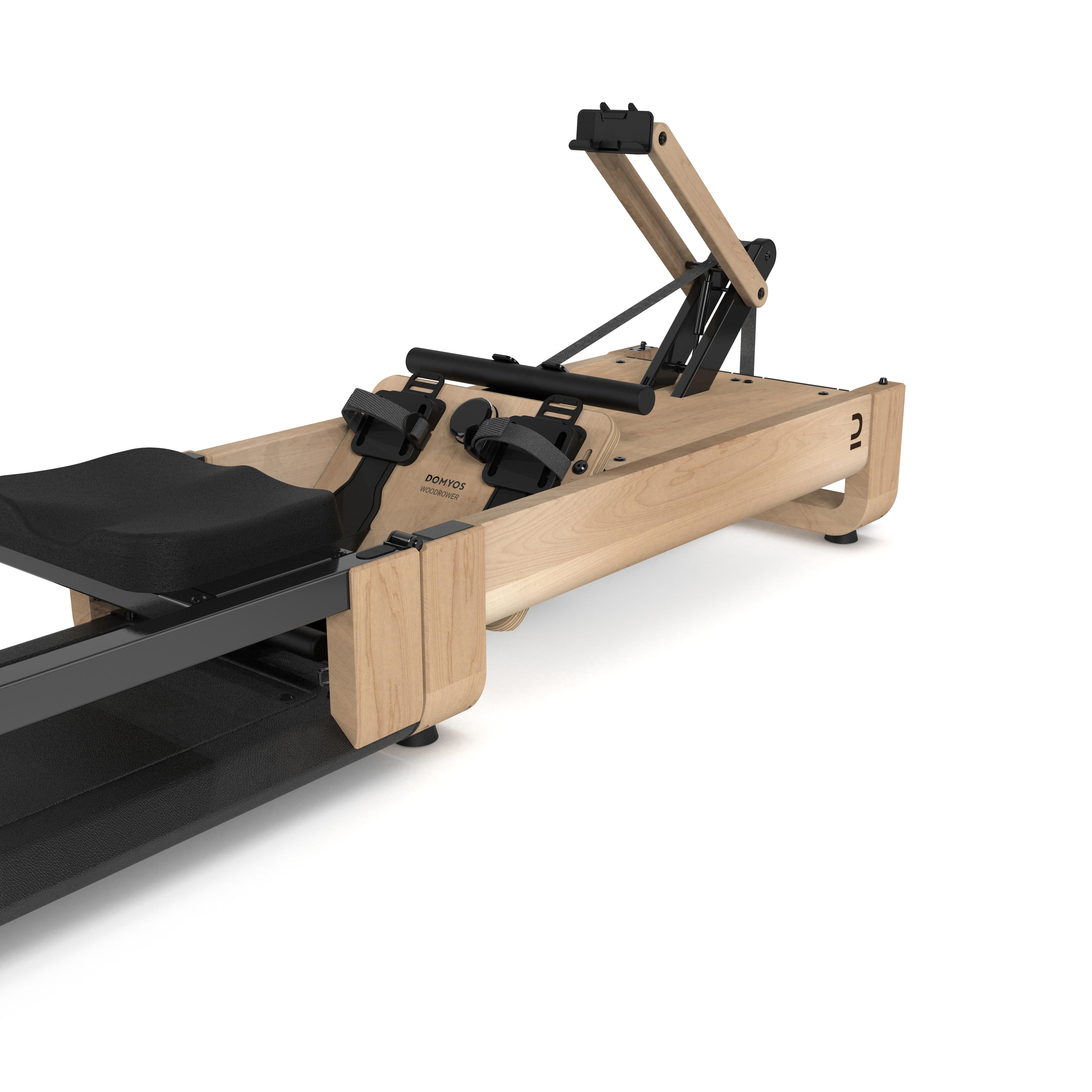 Máquina de Remo Woodrower 3em1 Dobrável Autoalimentada