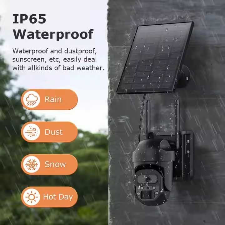 KAMERA SOLARNA FOTOPUŁAPKA WIFI 6MP podgląd na telefonie powiadomienia