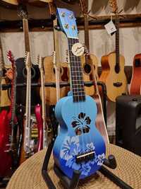 Mahalo Hibiscus MD1HB BUB ukulele sopranowe + pokrowiec MD-1 HBBUB