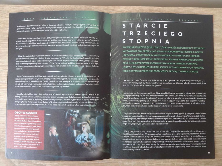 Obcy Alien - Komplet Gazet 7 szt.