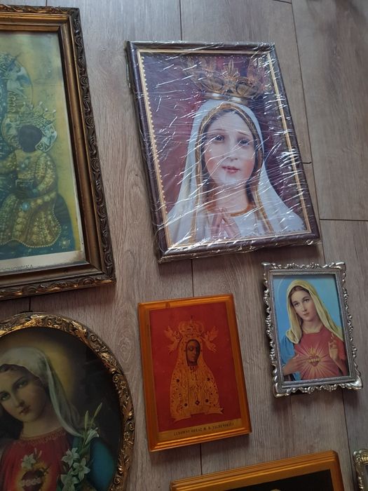 Stare obrazy matki boskiej. Licheńskiej. J. P drugiego