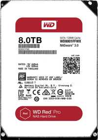 Жесткий диск Western Digital Red Pro NAS 8TB 7200rpm 256MB WD8001FFWX