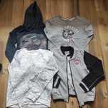 Bluzka dresowa sportowa h&m, pull&Bear, Converse roz. 158