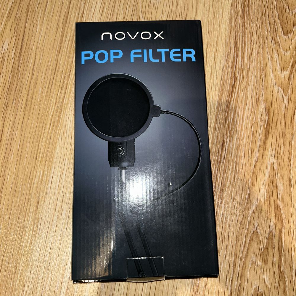 Popfiltr do mikrofonu Novox popfilter
