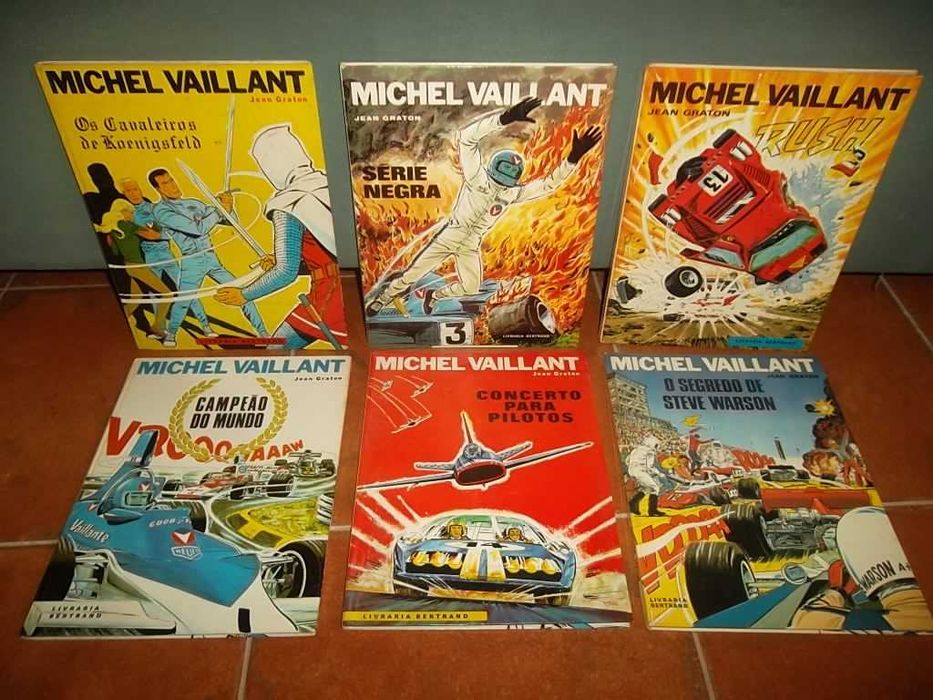 MICHEL VAILLANT - Edições Bertrand, Meribérica, Autosport, Asa...