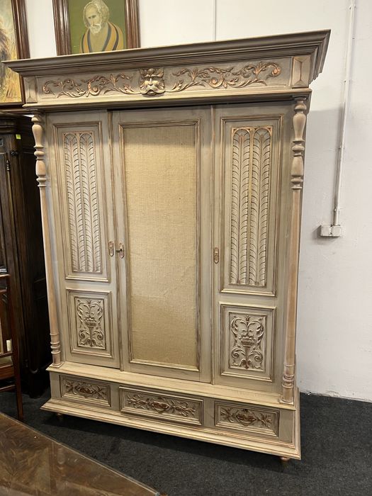Szafa rzeźbiona malowana/shabby chic/Raty