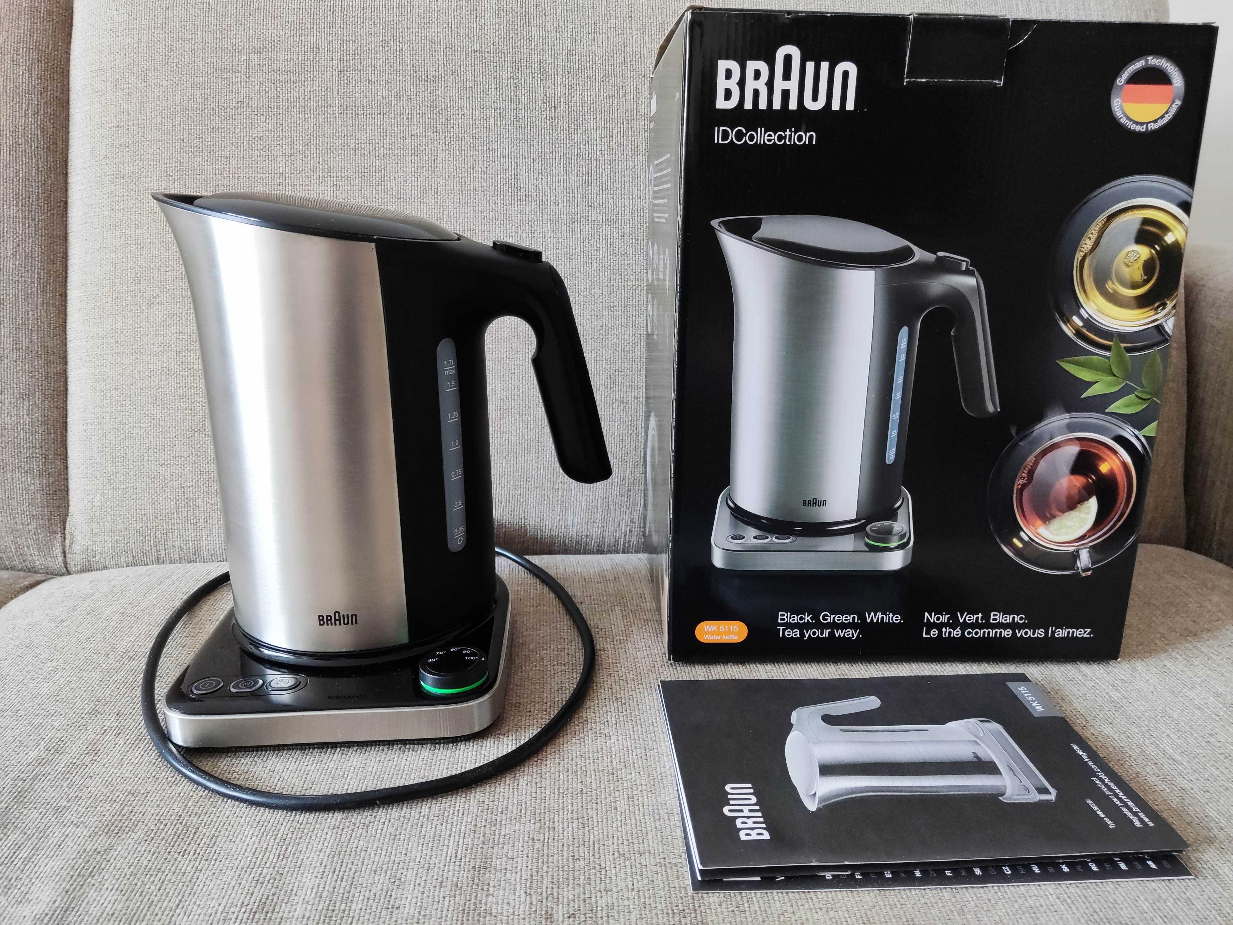 Електрочайник BRAUN WK 5115 BK б/в