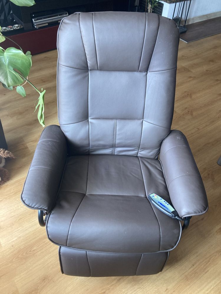 Fotel z masażem