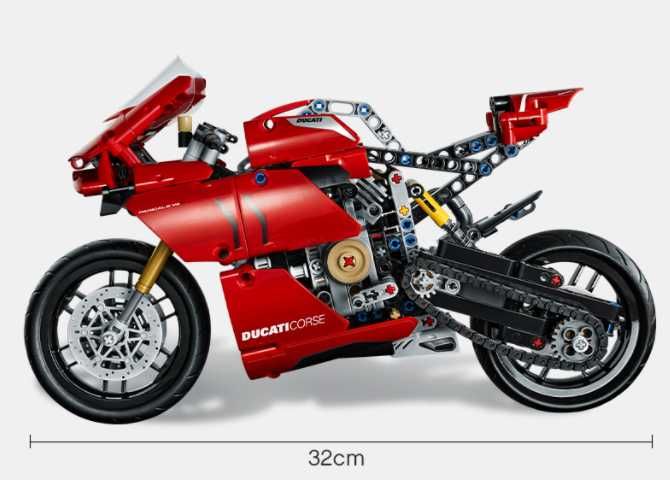 Nowe klocki motocykl 42107 Ducati – Panigale V4 R