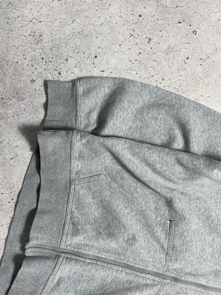 Мужская Серая Кофта Зип Худи Nike NSW Tech Fleece Оригинал S-M Drill
