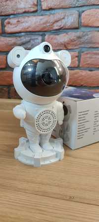 Projektor gwiazd LED // astronauta / lampka głośnik/ Bluetooth // Nowy
