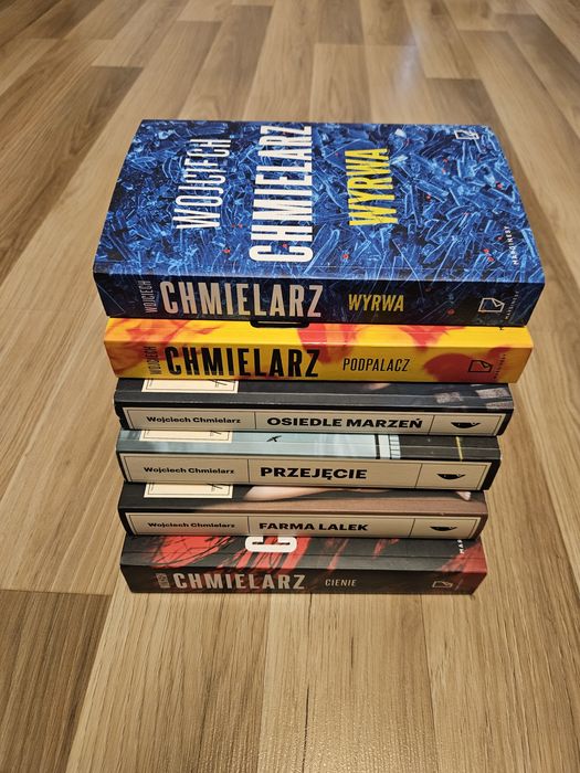 Zestaw książek - W. Chmielarz, komisarz Jakub Mortka