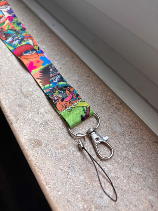 Fita Porta-Chaves / Porta-Cartões – Scooby-Doo Multicolor