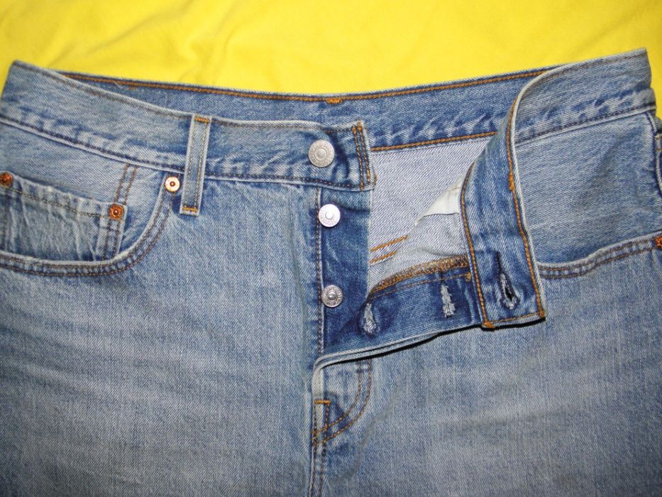 женские шорты levi's 501 w30 - 32 mid rise оригинал джинсовые levis